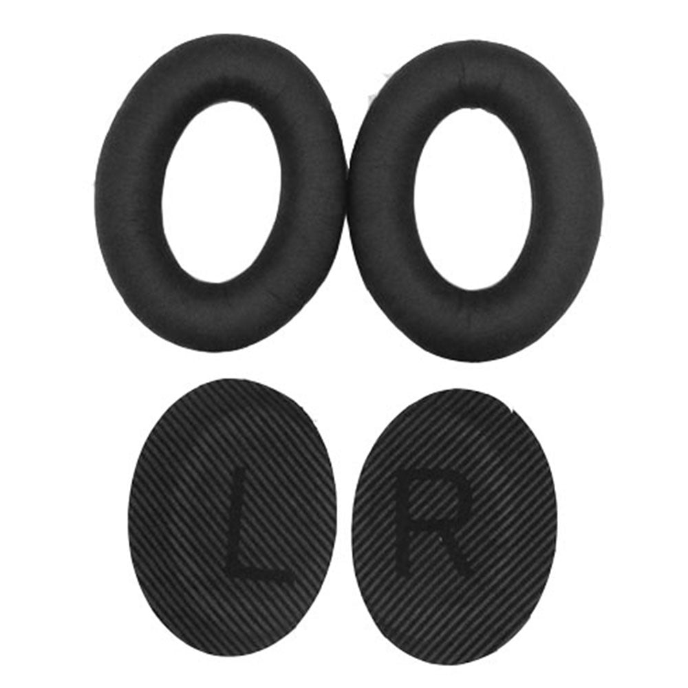 JZF-236 For Bose QC25/QC15/QC35 Ear Pads Foam Protein Leather Ear Cushions 1Pair Replacement Headset Ear Cups - TechGearPal