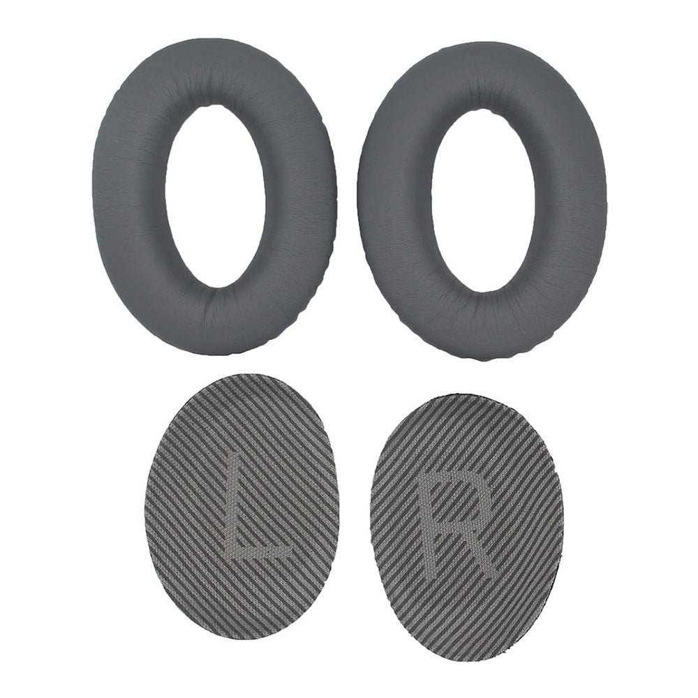JZF-236 For Bose QC25/QC15/QC35 Ear Pads Foam Protein Leather Ear Cushions 1Pair Replacement Headset Ear Cups - TechGearPal