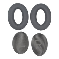 JZF-236 For Bose QC25/QC15/QC35 Ear Pads Foam Protein Leather Ear Cushions 1Pair Replacement Headset Ear Cups - TechGearPal