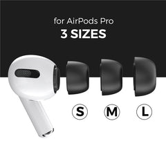 AHASTYLE WG28 3 Pairs S / M / L Size Earbuds Covers for Apple AirPods Pro / AirPods Pro 2 Replacement Memory Foam In-ear Earphone Eartips - TechGearPal