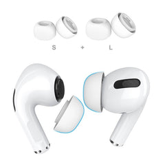 AHASTYLE WG86 2 Pairs Silicone Earphone Tips Replacement for Apple AirPods Pro 2, Size: S+L - TechGearPal