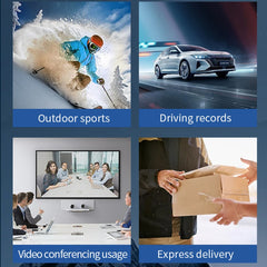 D7 Outdoor Portable HD Headlamp Camera 1080P Video Recording Smart Sensor LED Light - TechGearPal