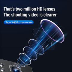 D9 Hands Free HD Headlamp Camera Outdoor Sports 1080P Video Recording Smart Sensor LED Light with 32GB Card - TechGearPal