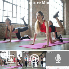 L9 1080P Full HD Body Camcorder Night Vision Mini Camera with 180 Degree Rotating Lens - TechGearPal