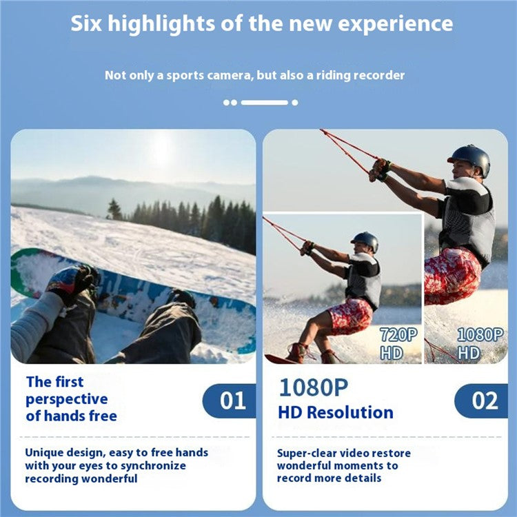 C3 Pro Thumb Action Camera 1080P HD Small Body Camera for Hands-Free POV Vlogging Recording - TechGearPal