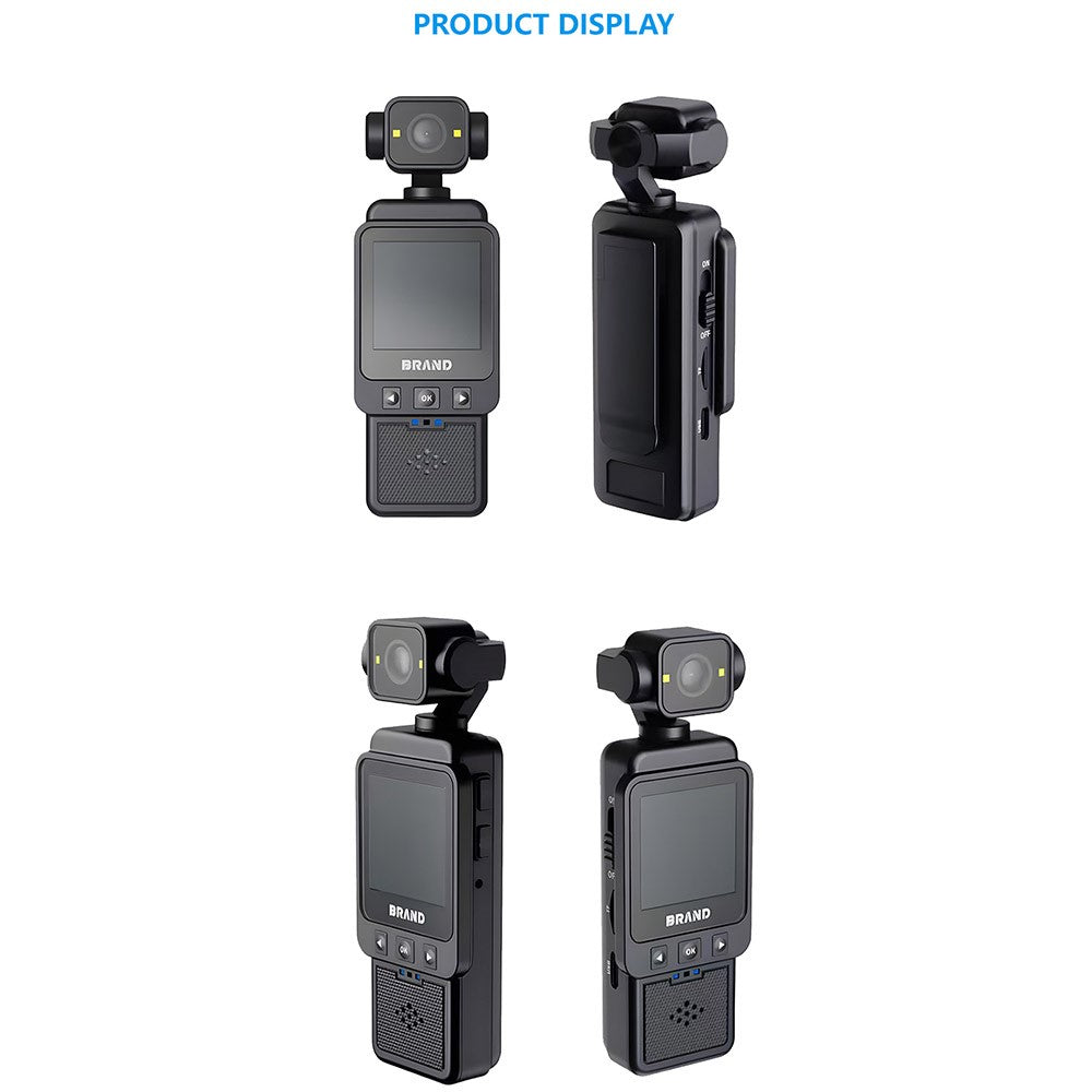 DV01 1.6 Inch 1080P HD Action Camera Loop Recording Outdoor Vlog Shooting WiFi Camcorder Built In Fill Light - TechGearPal