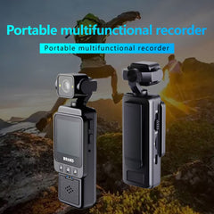 DV01 1.6 Inch 1080P HD Action Camera Loop Recording Outdoor Vlog Shooting WiFi Camcorder Built In Fill Light - TechGearPal