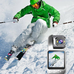 DV02 1.54 Inch HD Sports Camera Chest Worn Video Recorder Cycling Vlogging Outdoor Filming WiFi Camera