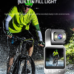 DV02 1.54 Inch HD Sports Camera Chest Worn Video Recorder Cycling Vlogging Outdoor Filming WiFi Camera