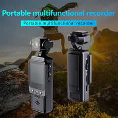 DV01 1080P Pocket Action Camera High Definition Anti Shake WiFi Sports Camera, No TF Card