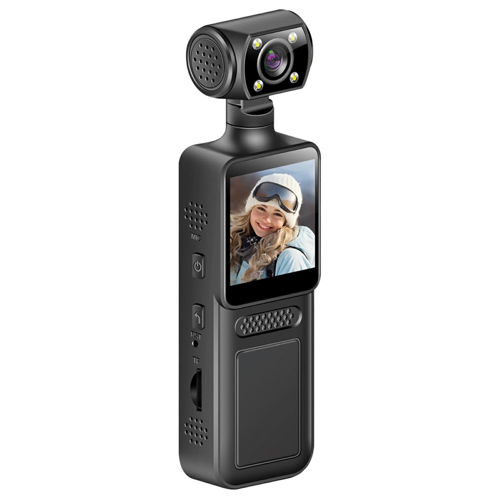 M12 4K Outdoor Sports Camera Night Vision Anti Shake WiFi Pocket Action Cam, with 32GB TF Card