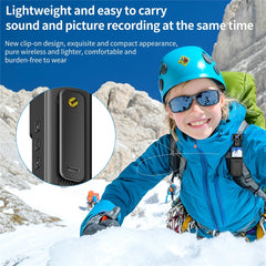 M12 4K Outdoor Sports Camera Night Vision Anti Shake WiFi Pocket Action Cam, with 32GB TF Card