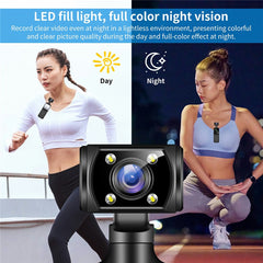 M12 4K Outdoor Sports Camera Night Vision Anti Shake WiFi Pocket Action Cam, No TF Card