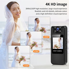 M11-A 4K Outdoor Sports Camera Night Vision Portable WiFi Pocket Action Cam with Rotating Lens, No TF Card