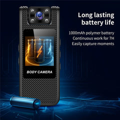 M11-A 4K Outdoor Sports Camera Night Vision Portable WiFi Pocket Action Cam with Rotating Lens, No TF Card