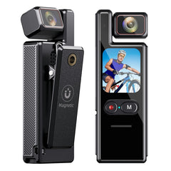 L17 1.69 Inch 4K Wireless Action Camera EIS Anti Shake Touch Screen Sports Camcorder with 32GB Card + Card Reader