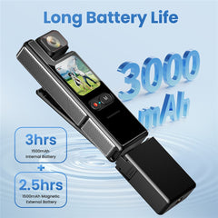 L17 1.69 Inch 4K Wireless Action Camera EIS Anti Shake Touch Screen Sports Camcorder with 32GB Card + Card Reader