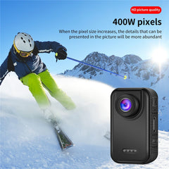 D200 1080P Action Camera Thumb-Sized Sports Cam Portable Pocket Camera for Cycling / Travel / Outdoor Activities
