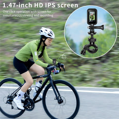 D200 1080P Action Camera with 32G TF Card Thumb-Sized Portable Pocket Camera for Cycling / Sports / Travel