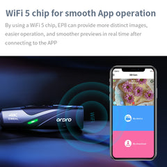 ORDRO EP8 Head Mounted Camera FPV Capture Camcorder Video Camera 4K 60fps Vlogging Camera - TechGearPal