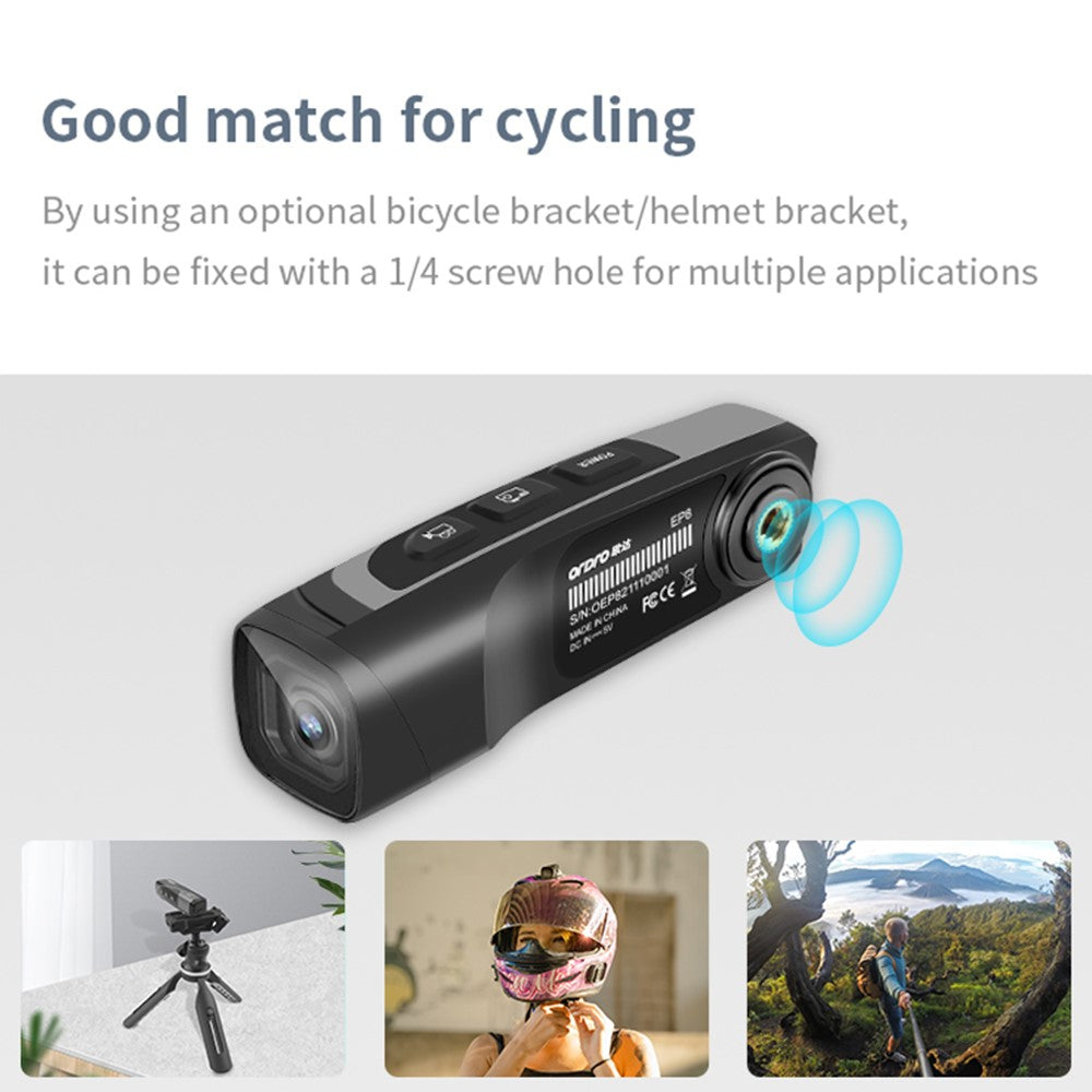 ORDRO EP8 Head Mounted Camera FPV Capture Camcorder Video Camera 4K 60fps Vlogging Camera - TechGearPal