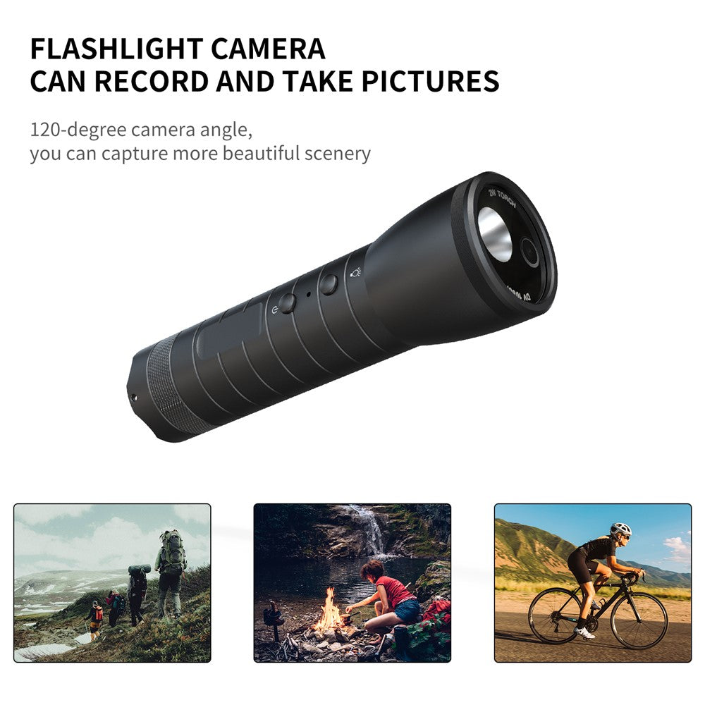 H51 Motorcycle Helmet Camera HD 1080P Sports Action Camera Bike Car Video Recorder Flashlight Compass - TechGearPal