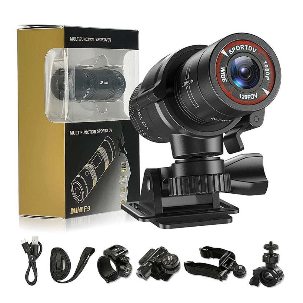 H42A 1080P HD Sports Action Camera Bicycle Motorbike Helmet Camera DV Camcorder for Outdoor Activities - TechGearPal