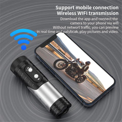H68A Bike Motorcycle Helmet Camera HD 1080P WiFi Flashlight Camera Waterproof Sports DV Camera - TechGearPal