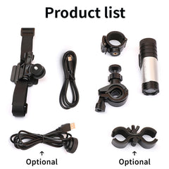 H68A Bike Motorcycle Helmet Camera HD 1080P WiFi Flashlight Camera Waterproof Sports DV Camera - TechGearPal