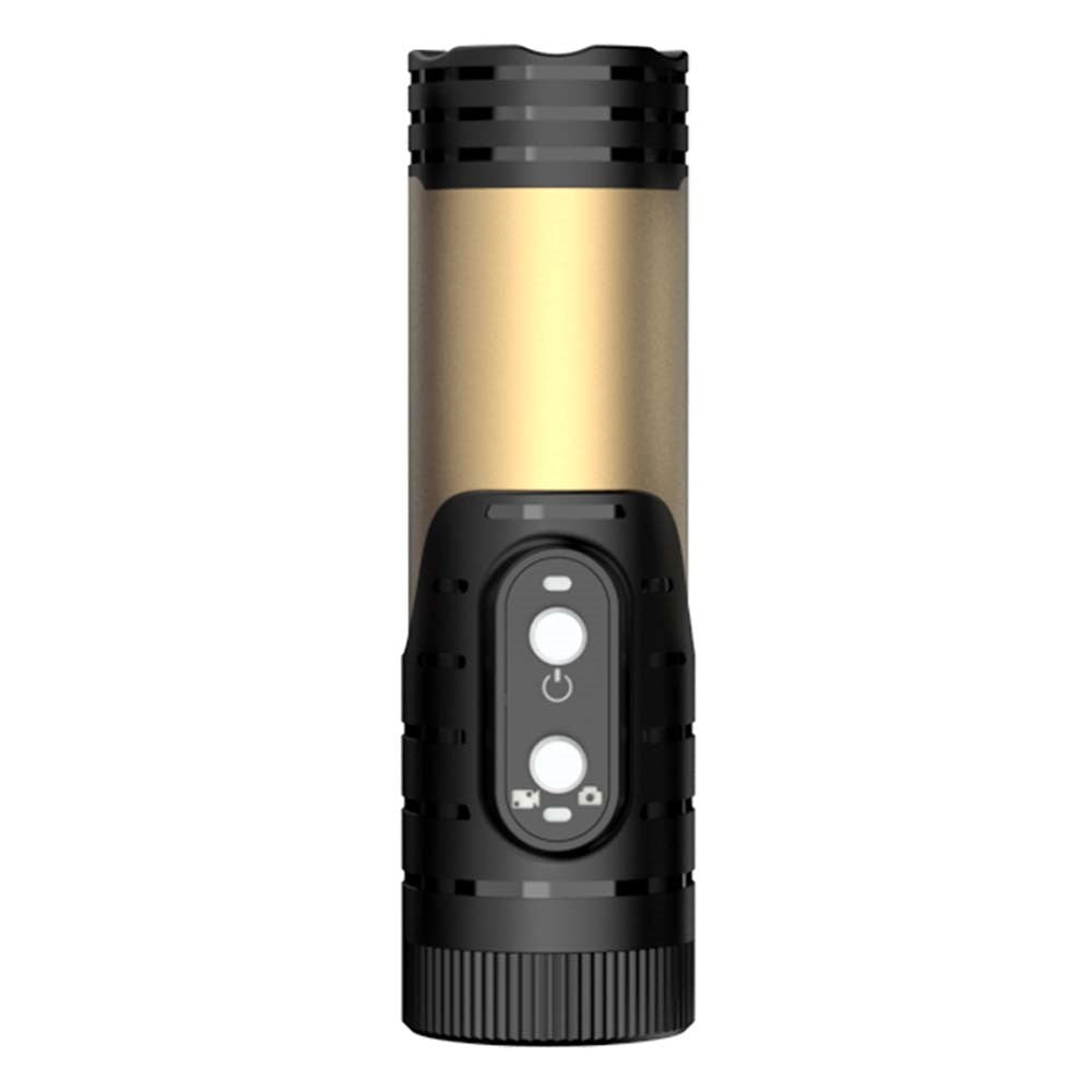 H68A Bike Motorcycle Helmet Camera HD 1080P WiFi Flashlight Camera Waterproof Sports DV Camera - TechGearPal
