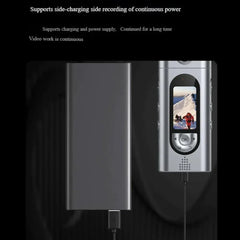 LK2313 Outdoor Sports Cycling WIFI Camera 180 Degree Rotatable Lens IP65 Waterproof HD Action Camera with Back Clip - TechGearPal
