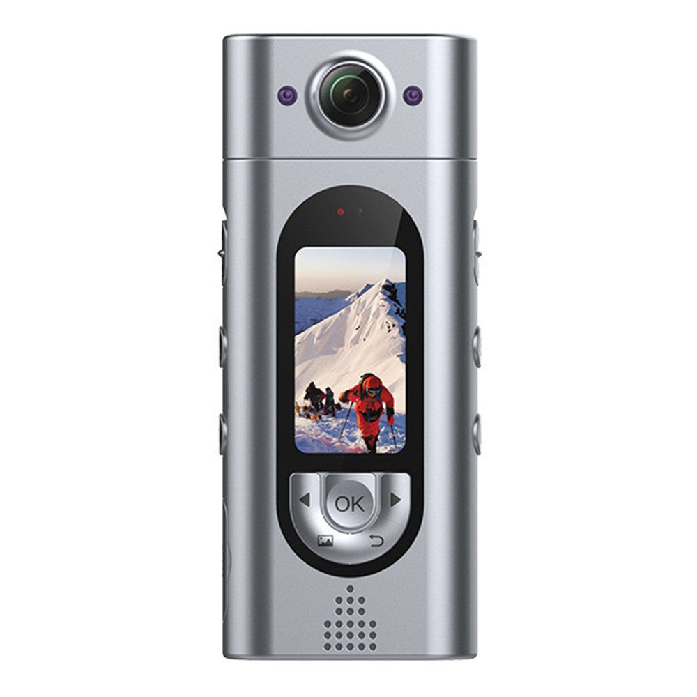 LK2313 Outdoor Sports Cycling WIFI Camera 180 Degree Rotatable Lens IP65 Waterproof HD Action Camera with Back Clip - TechGearPal