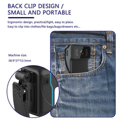 CS02 Portable 1080P Waterproof Full HD WiFi Camera DV Action Camera Law Enforcement Night Vision Video Recorder - TechGearPal