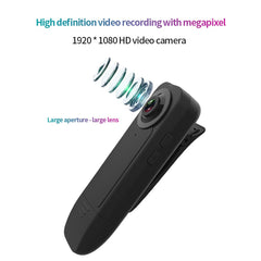 A18 Portable 1080P Mini Camera Webcam Camcorder Night Vision Sports Camera Video Recorder - TechGearPal