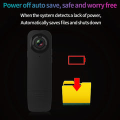 A18 Portable 1080P Mini Camera Webcam Camcorder Night Vision Sports Camera Video Recorder - TechGearPal