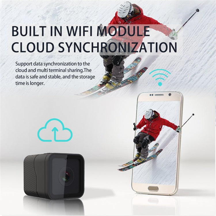 CS03HD 1080P Action Camera WiFi Sports Camera Outdoor Waterproof Camera Home Security Wireless Camera Support Motion Detection - TechGearPal