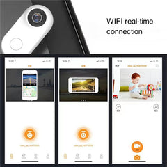 Magnetic Rotation Mini Camera Audio Clip-on Video Recorder Body Worn Cam WiFi Sports Camera - TechGearPal