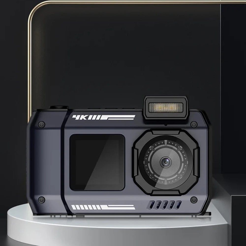 D50 Waterproof Action Camera Portable Outdoor Sports Dual Screen Camera with 32G TF Card - TechGearPal