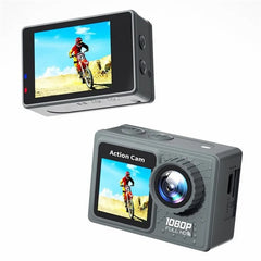 F502AA-G 2 Inch Wide Angle 1080P HD WiFi Action Camera with 30m Waterproof Case - TechGearPal