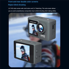 F502AA-G 2 Inch Wide Angle 1080P HD WiFi Action Camera with 30m Waterproof Case - TechGearPal