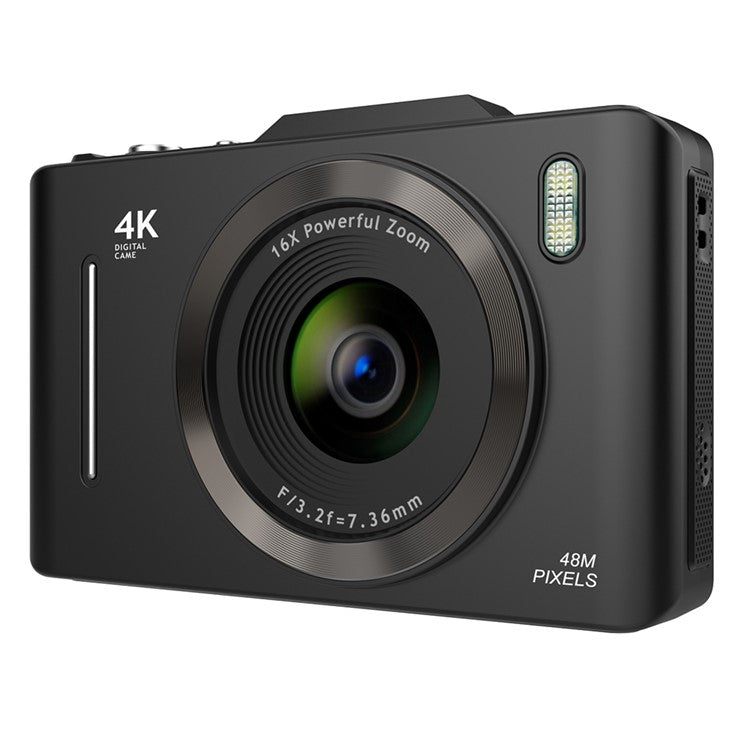 H16 2.8-inch IPS Screen Student Digital Camera 16x Zoom Anti-Shake Autofocus CCD Camer - TechGearPal