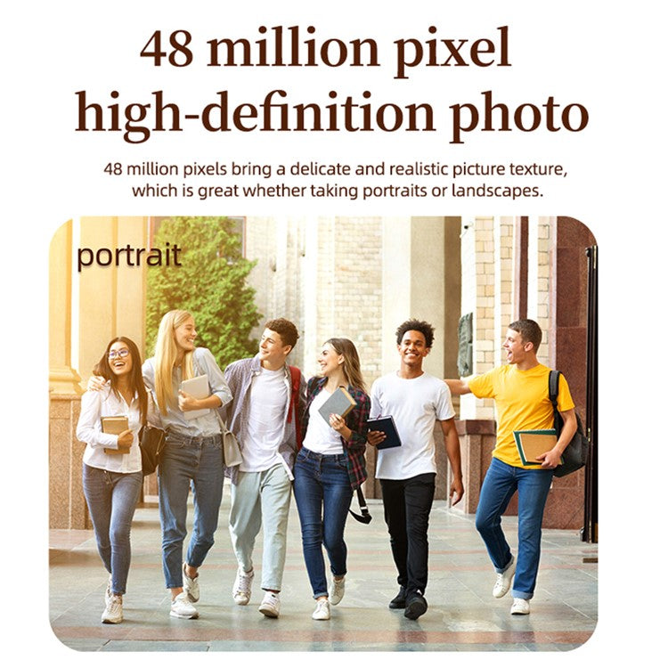 H16 2.8-inch IPS Screen Student Digital Camera 16x Zoom Anti-Shake Autofocus CCD Camer - TechGearPal