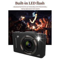 H16 2.8-inch IPS Screen Student Digital Camera 16x Zoom Anti-Shake Autofocus CCD Camer - TechGearPal