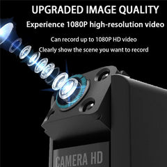 L16 HD Action Camera Night Vision Law Enforcement Sound Recording Video Recorder, No Memory Card - TechGearPal