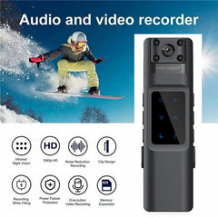 L13 HD Night Vision WiFi Action Camera Law Enforcement Sound Recording Video Recorder, No Memory Card - TechGearPal