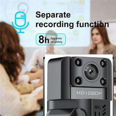 L13 HD Night Vision WiFi Action Camera Law Enforcement Sound Recording Video Recorder, No Memory Card - TechGearPal