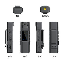 L13 HD Night Vision WiFi Action Camera Law Enforcement Sound Recording Video Recorder, No Memory Card - TechGearPal