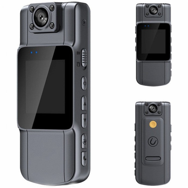 L11 HD Night Vision Motorcycle Sport Camera Law Enforcement Video Recorder with Back Clip - TechGearPal
