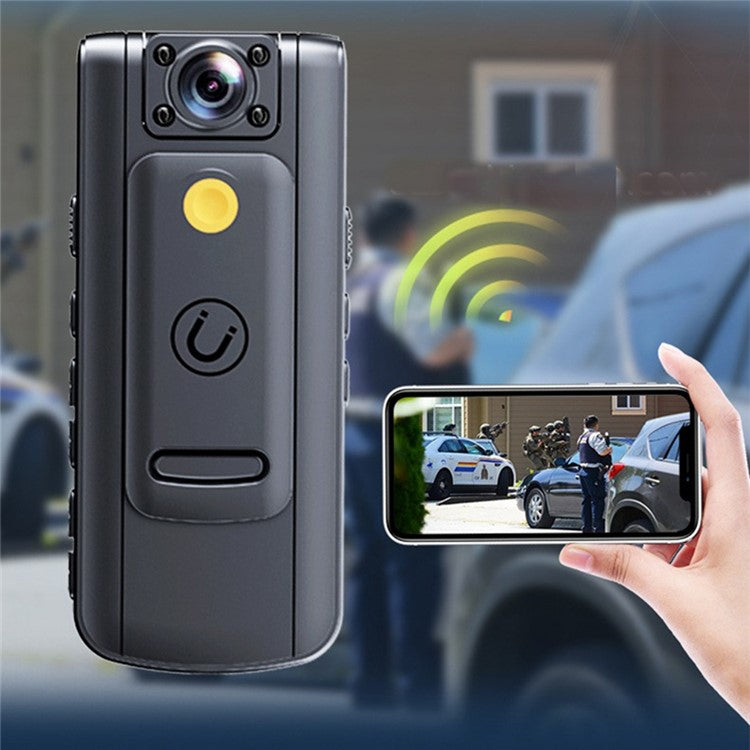 L11 HD Night Vision Motorcycle Sport Camera Law Enforcement Video Recorder with Back Clip - TechGearPal