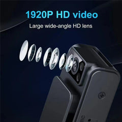 L8 HD 1080P Night Vision Sport Camera Law Enforcement Sound Recording Video Recorder - TechGearPal